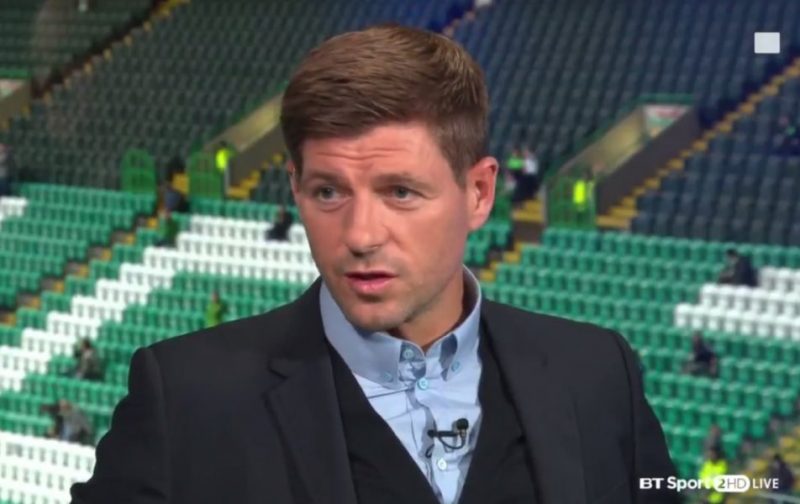 Gerrard Cautions Against His Club Getting Obsessed With Celtic. It’s Easy. Just Shut Up About Us.