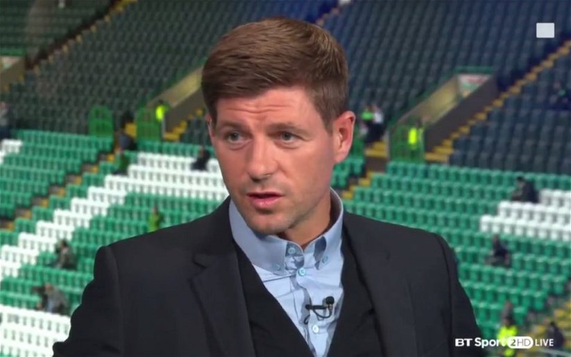 Image for Gerrard Cautions Against His Club Getting Obsessed With Celtic. It’s Easy. Just Shut Up About Us.