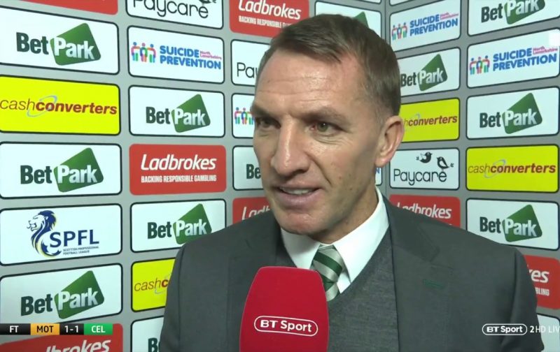 Drop All This “I Love Celtic” Stuff, Brendan. You’re Just Making Yourself Sound Like A Clown.