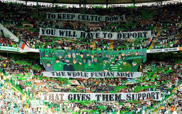 Image for The Green Brigade Are Being Blamed For UEFA’s Ibrox Ban As Damning Footage Emerges From Warsaw.