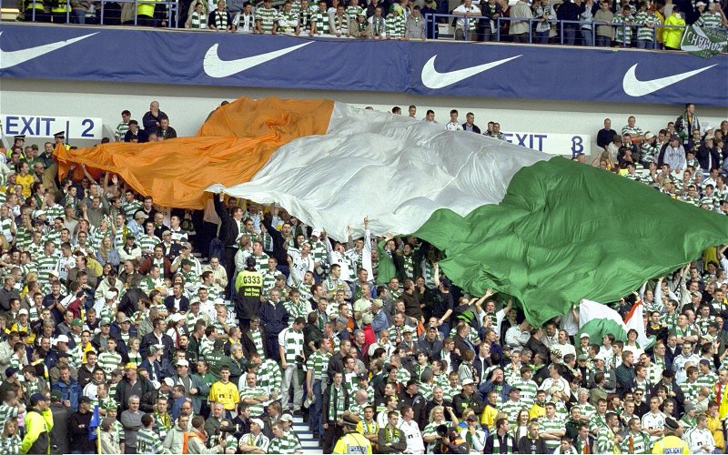 Image for Idiotic Ibrox Site Tries To Lecture Celtic Fans About The Tri-Colour.