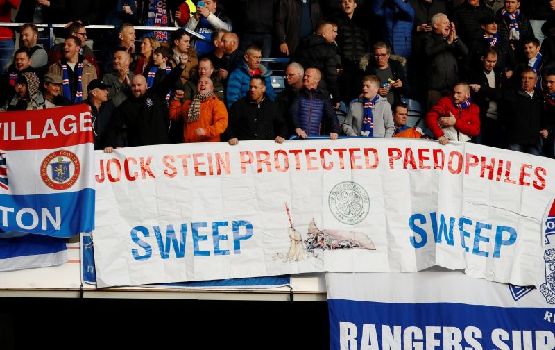 It Is High Time Sevco Fans Put Aside Their Evil Obsession With Child Abuse.