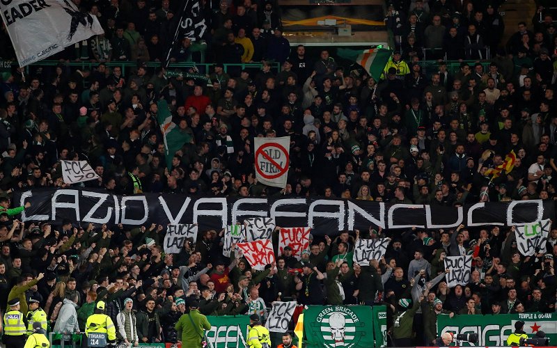 Image for The Hypocrites Of The Scottish Media Are Calling For Celtic To Be Disciplined By UEFA Again.
