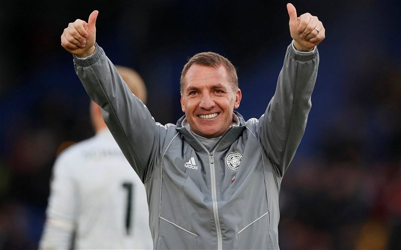 Image for Celtic Fans Just Have To Laugh As Brendan Rodgers Lectures Us On Humility.
