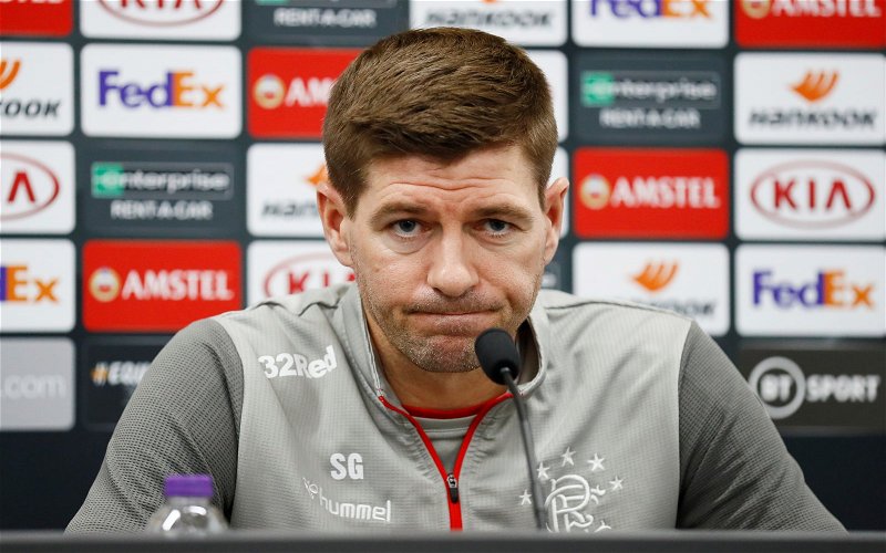 Image for Gerrard Can Criticise The SPFL All He Wants. This Crisis Has Saved His Job And He Knows It.