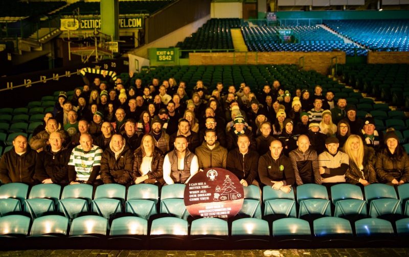 Hail Hail To The Celtic Fans Who Braved The Elements For The Annual Sleep Out.