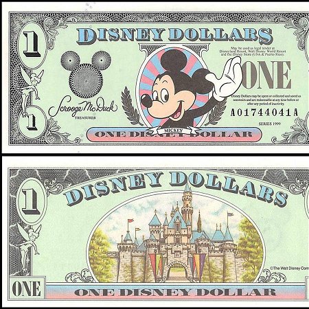 Some Disney dollars
