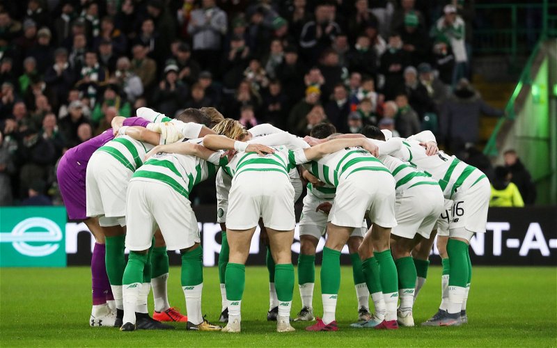 Image for Ignore The Ugly Rumours. Celtic’s Dressing Room Is United And Ready For Battle.