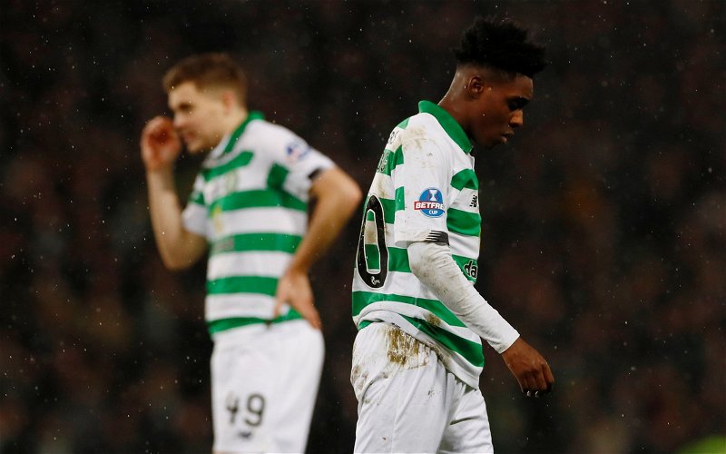 Image for A Defensive Shambles Robs Us Of Points As Celtic Slams The Self-Destruct Button Hard.