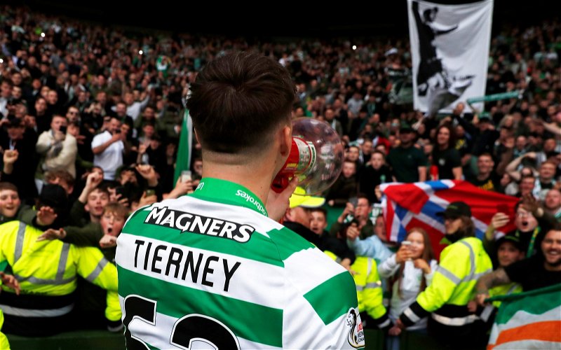 Image for Why Ibrox Must Be Sick About Celtic’s Potential Kieran Tierney Windfall.