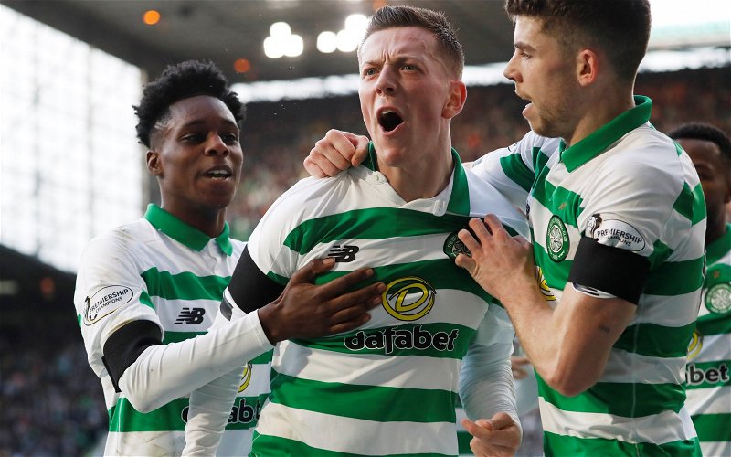 Image for Callum McGregor Appears To Be Criticising Celtic’s Tactics Again This Evening.