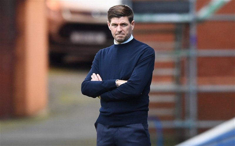 Image for Gerrard Does Have “Unfinished Business” At Ibrox. Getting The Sack.