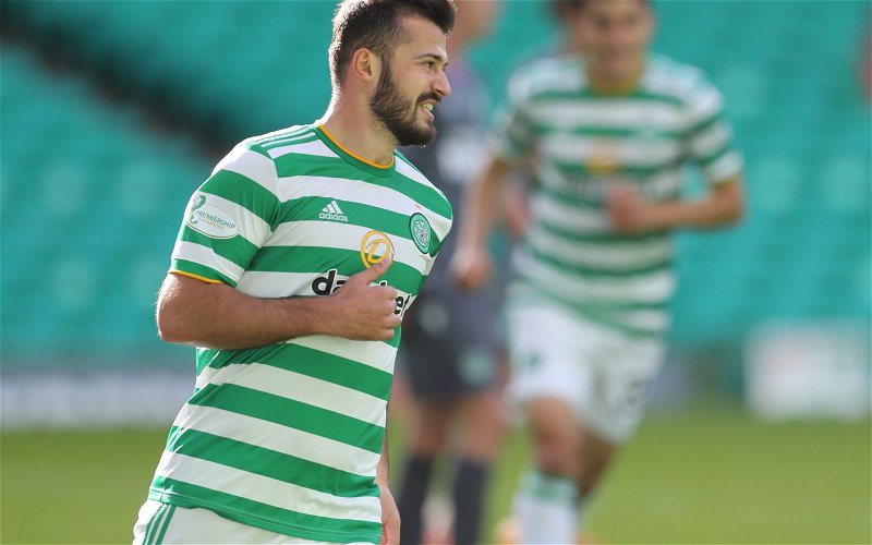 Image for The Witch-Hunt Against Celtic’s Striker Is Forgotten As Mad Dog Gets The Praise.