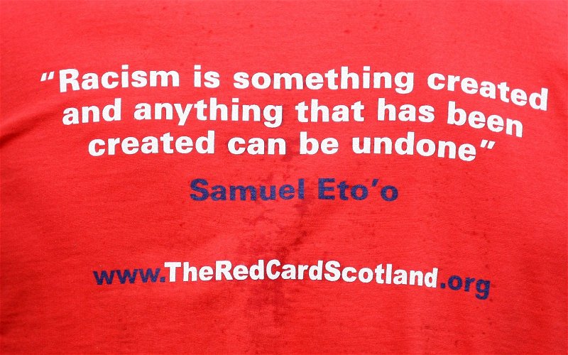 Image for Zero Tolerance For Racism In Scottish Football Eah? Let’s Just Wait And See.