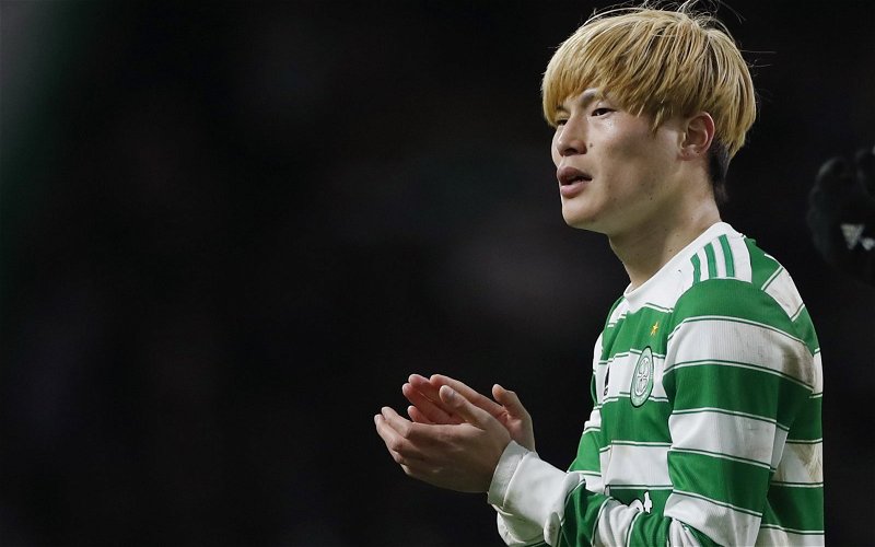 Image for Sky Sports Footage Shows Kyogo In Training As Celtic Prepare For Huge Game.