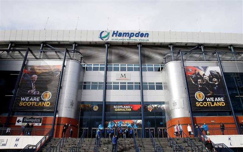 Image for Hampden Bosses Are Right To Impose Rules On What Celtic Fans Can Bring To Games.