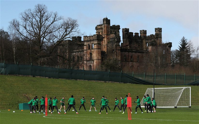 Image for All Eyes On Lennoxtown As Celtic Hurtles Towards The Final Lap In The Title Race.