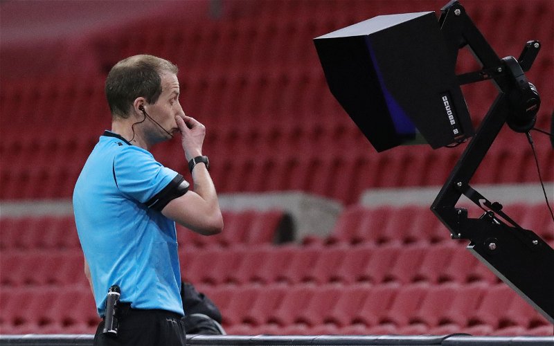 Image for VAR Will Be A Game Changer For Celtic … Unless Refs See Only What They Want To See.