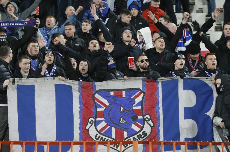 sevco fans union bears bigots ibrox