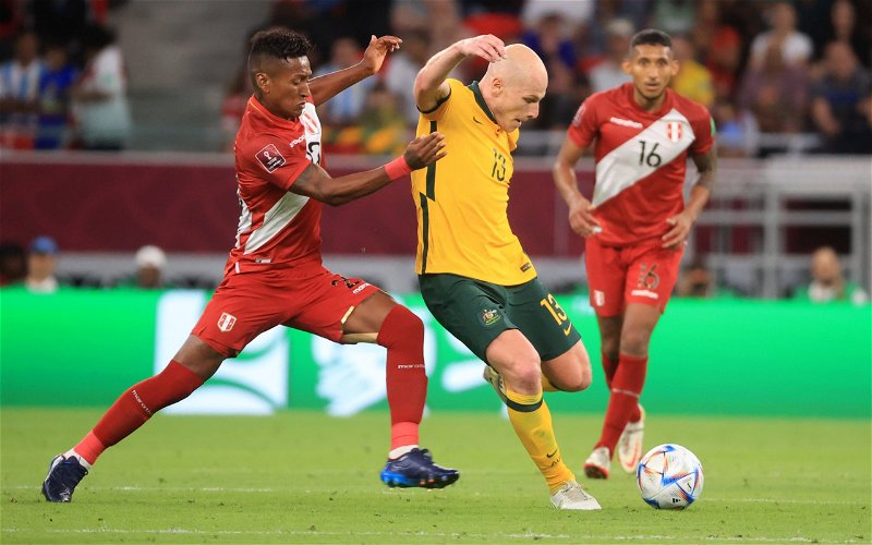 Image for Second Celtic Player Makes The World Cup Second Stages As The Aussies Win Through.