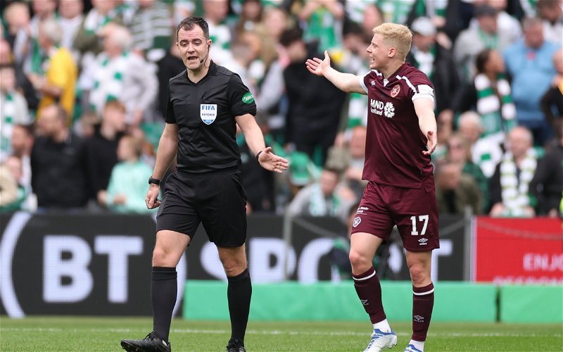 Image for Ref Who Has Allowed Several Thuggish Assaults On Celtic Players Given Our Game.