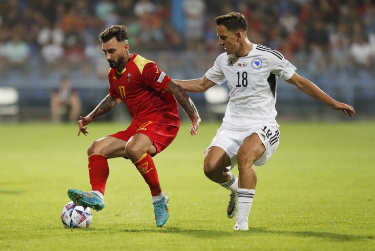 UEFA Nations League - Group G - Montenegro v Bosnia and Herzegovina