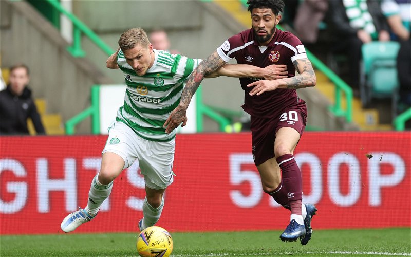 Image for Celtic Fan Media Defends Starfelt As The Club Puts The Big Chap Front And Centre.