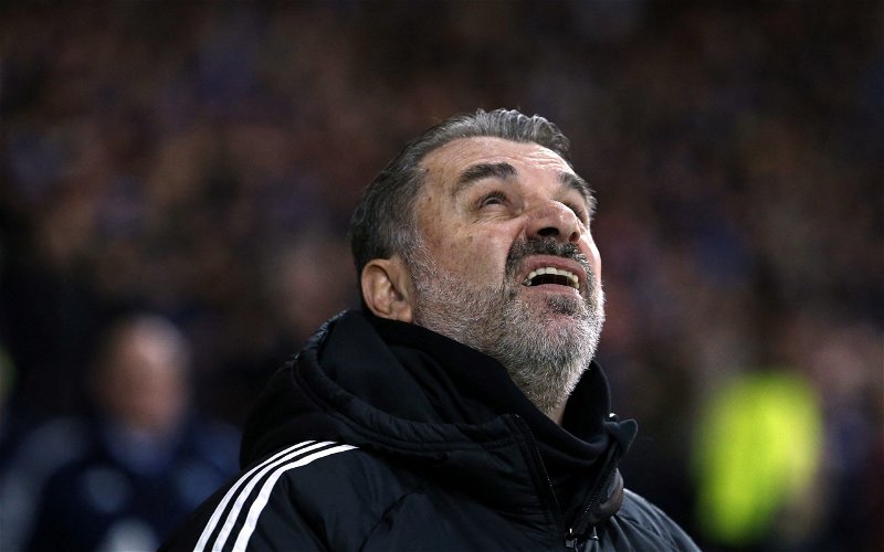 Image for Bemused And Frustrated Celtic Boss Made To Endure Bizarre Hampden Spectacle Today.
