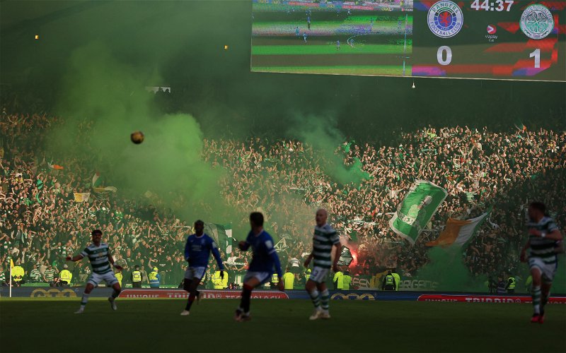 Image for Celtic And Scottish Football Will Pay A High Price For This Continuing Pyro-Mania.