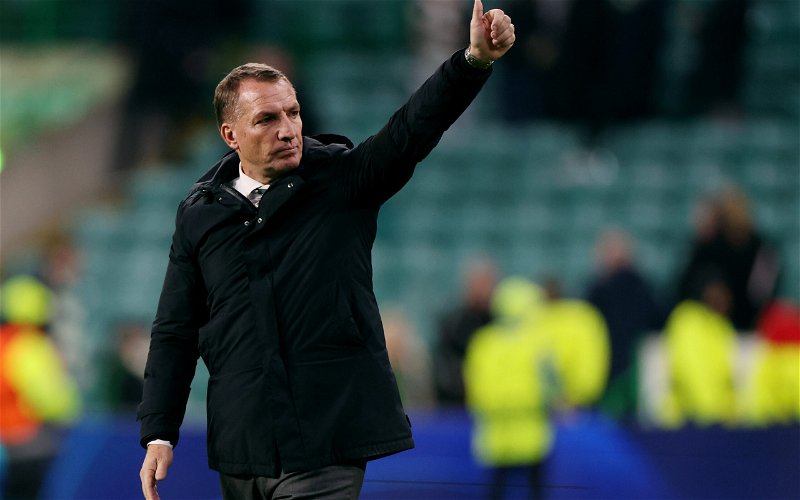 Image for Rodgers Hails The Back Room Bhoys Who Are Starting To Make His Celtic Team Tick.