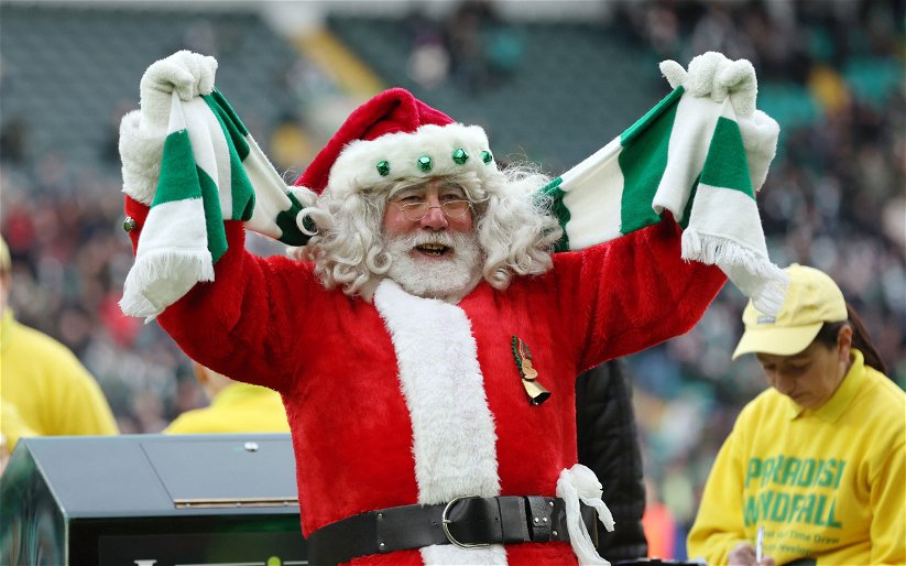 Image for The Media’s Ibrox Love-In Plumbs New Depths With Its “Santa Trolling Celtic” Guff.