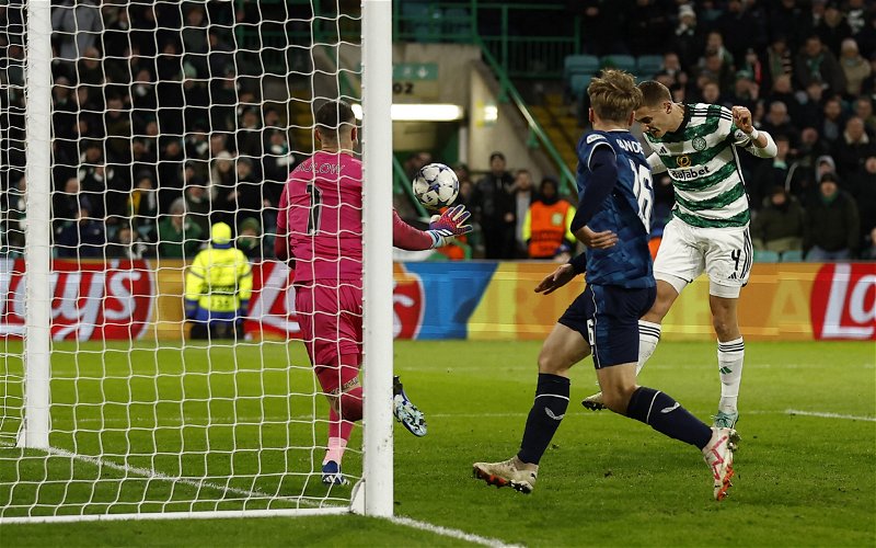 Image for Celtic Hero Lagerbielke Has His Roy Of The Rovers Moment. Let’s Hope It’s Just The Start.