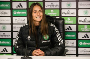 The Celtic women's boss Elena Sadiku.