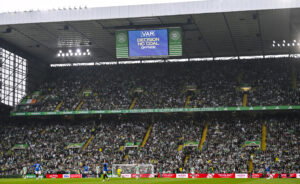 Celtic Park sees a bad VAR decision.