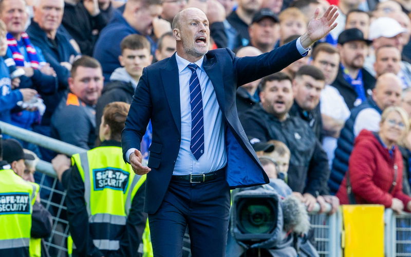 Image for The Ibrox boss’s weakness almost blew up in his face last night.