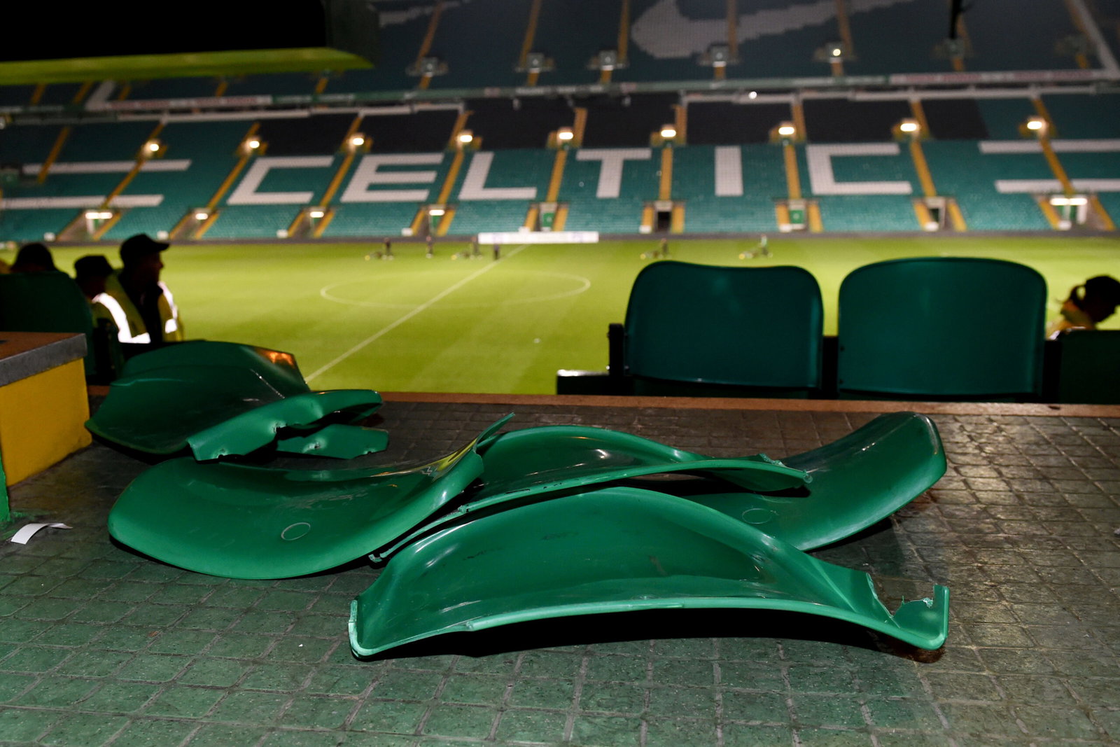 Broken seats