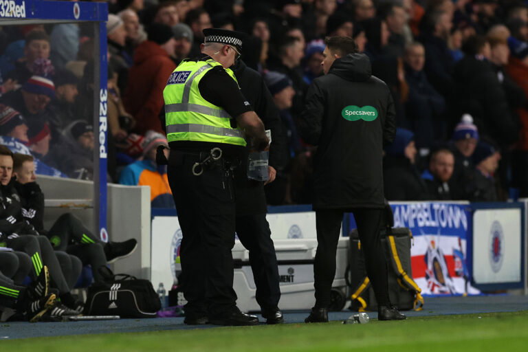 Celtic player attacked Ibrox