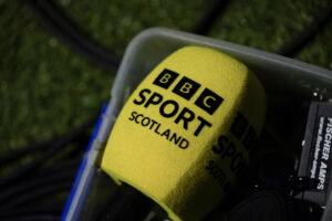 BBC Radio Scotland microphone.