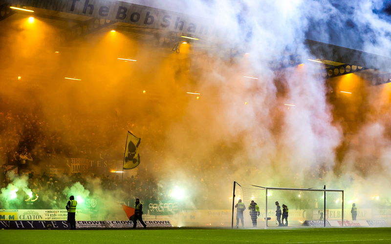 Image for The small band who still support Celtic’s pyromaniacs have no case to offer.
