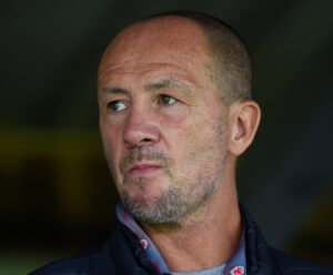 11/07/19 UEFA EUROPA LEAGUE QUALIFIER 1ST ROUND (1ST LEG).CONNAHâ€™S QUAY NOMADS V KILMARNOCK .BELLEVUE STADIUM - RHYL.BBC Sport Scotland pundit Derek Ferguson