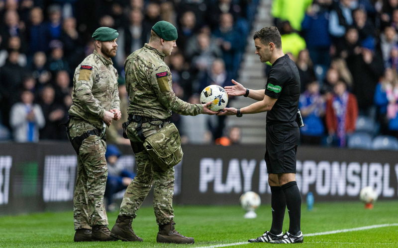 Image for Scotland’s military personnel should steer well clear of Ibrox’s ultranationalist claptrap.
