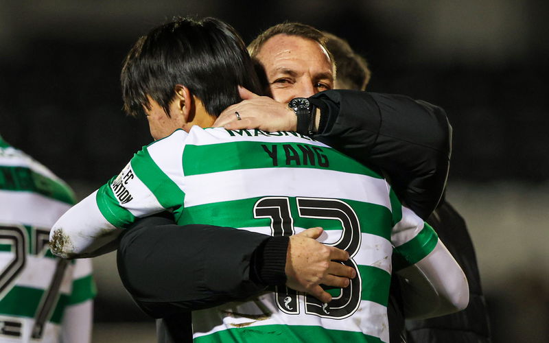 Image for Yang’s development at Celtic does not make a case for Mark Lawwell. It’s all down to Rodgers.