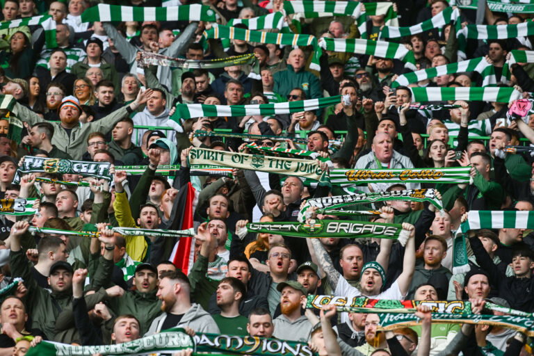 The Celtic fans