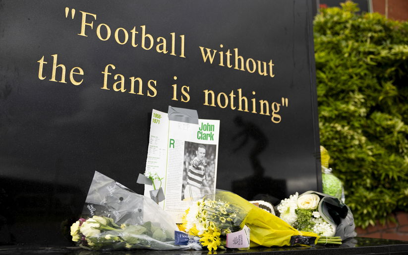 Image for Death puts football in perspective, as Celtic fans are presently aware.