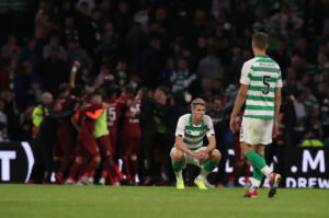 Cluj full time v Celtic. An unpardonable disgrace.