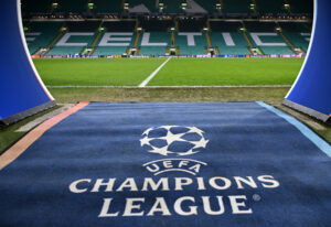 Champions League night at Celtic Park.
