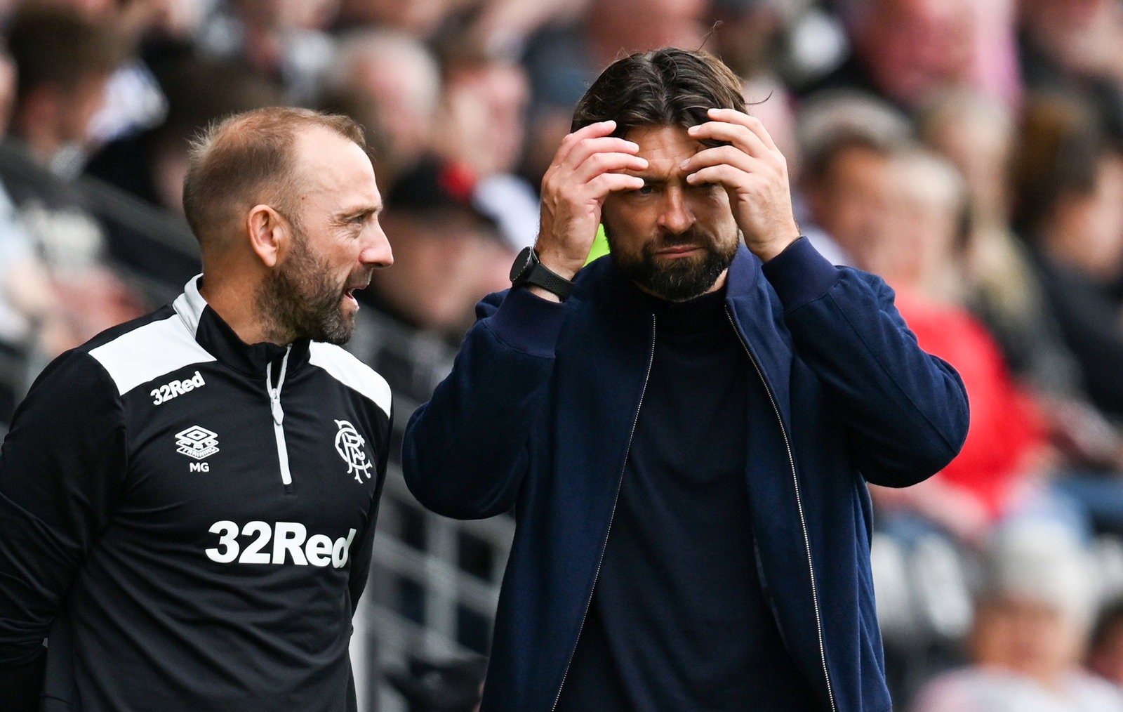 Russell Martin. Ibrox boss.