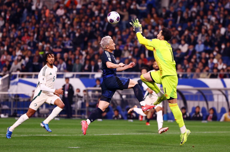 World Cup - AFC Qualifiers - Group A - Japan v Saudi Arabia