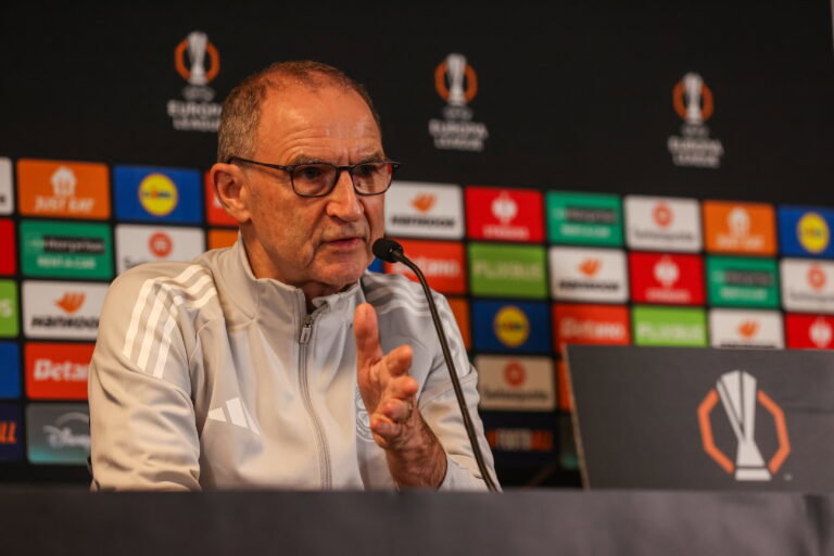 Celtic FC Training Session And Press Conference - UEFA Europa League 2025/26 League Phase MD4