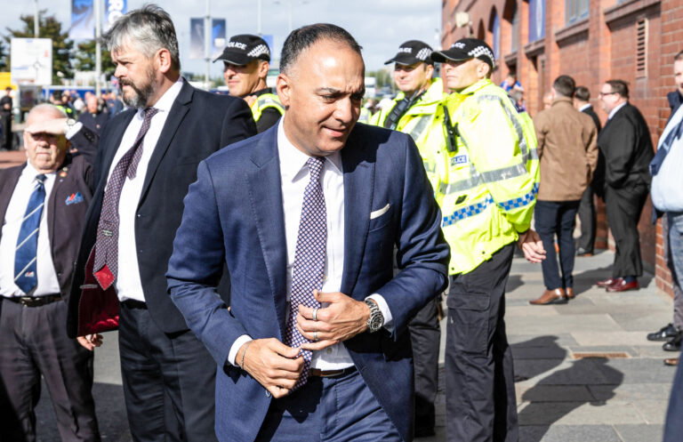 Ibrox director Marathe creates real problems for them.